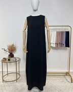 Ensemble Abaya Kimono 2 pièces - Sarah - Noir