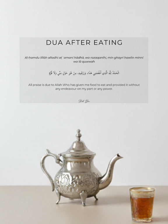 Stick Dua Après avoir mangé