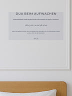 Klebriger Doua beim Aufwachen