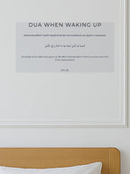 Klebriger Doua beim Aufwachen