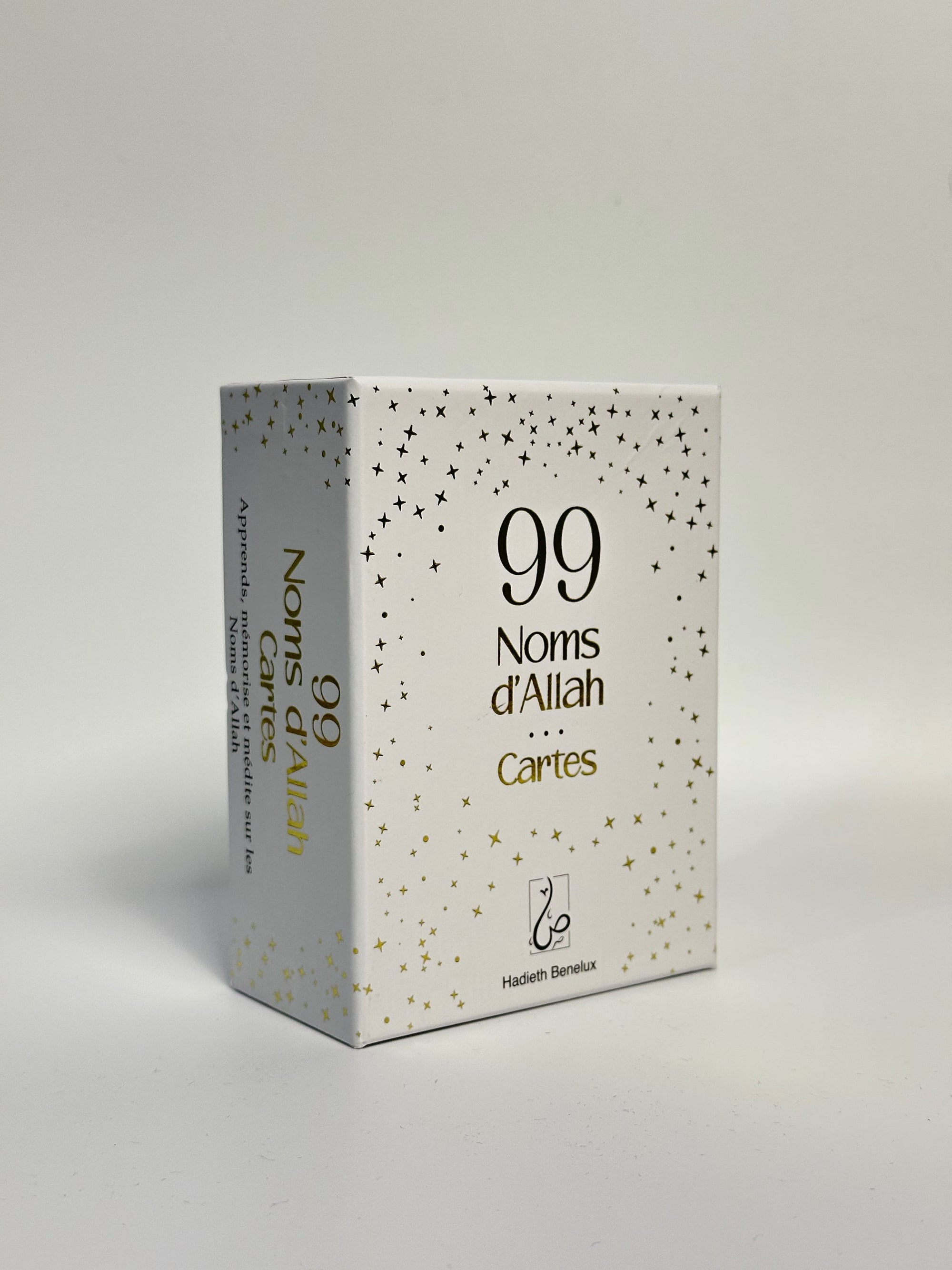 99 Noms d'Allah blanc en cartes