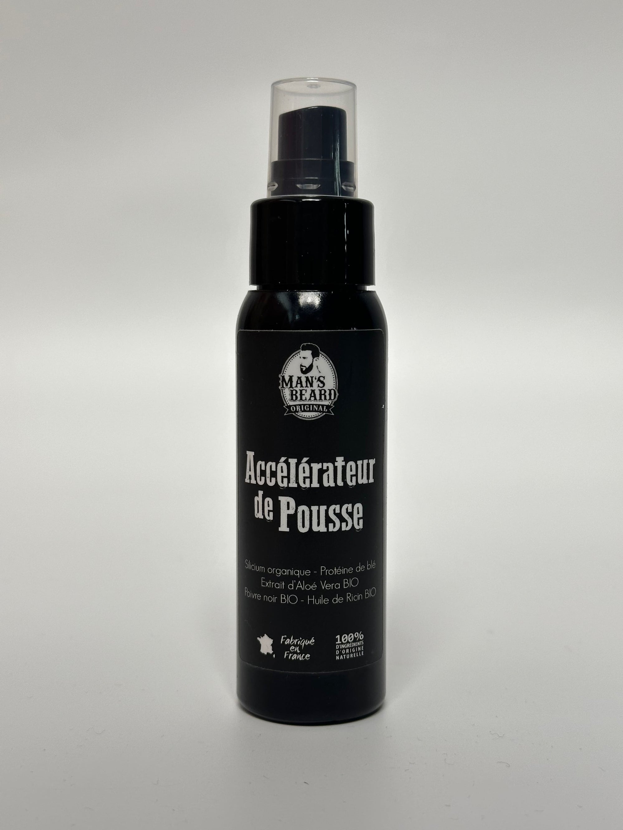 Accélérateur de pousse barbe - Huile de ricin Bio