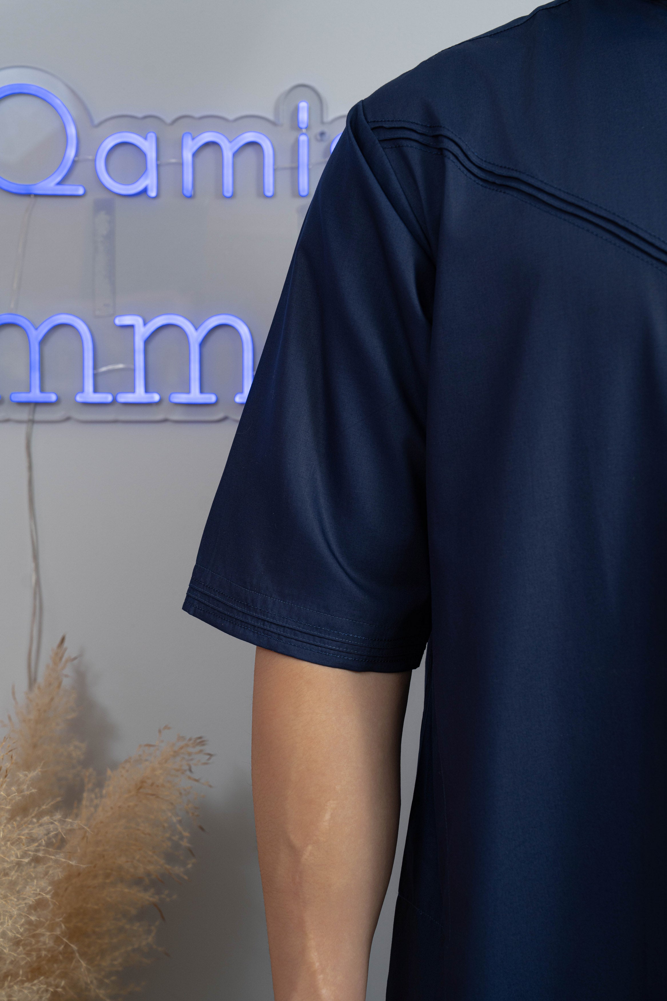 Malaysische Qamis Kurzärmele