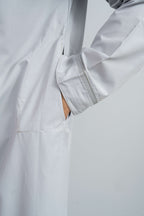 Malaysian qamis with gray collar