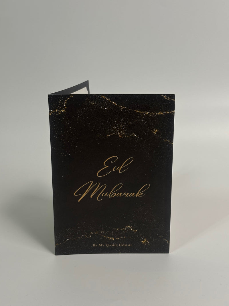 Eid Mubarak -Karte mit Ihrer personalisierten Nachricht + Umschlag