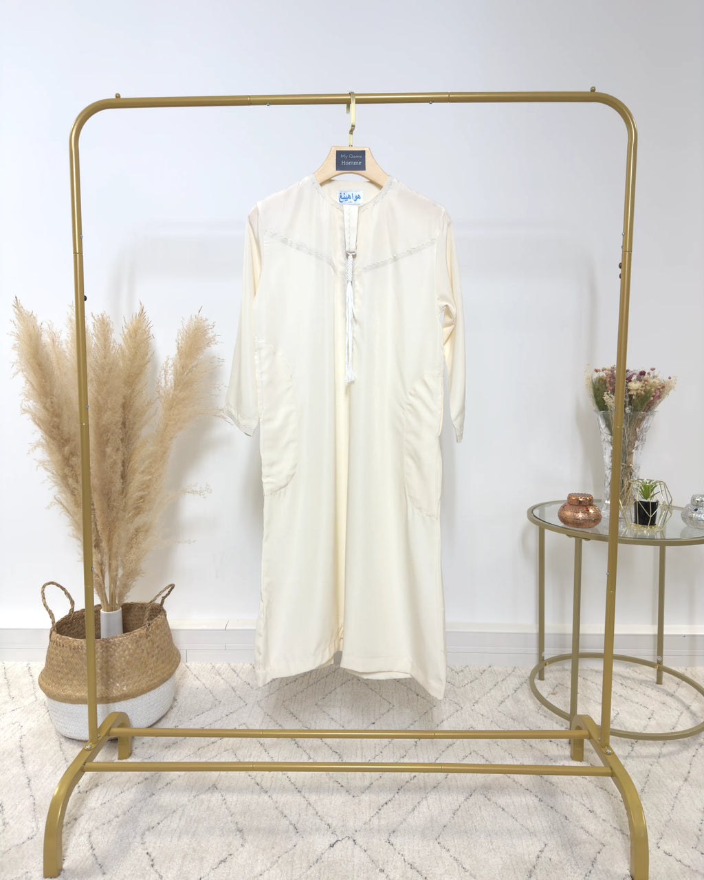 White Emirati Thobe for kids