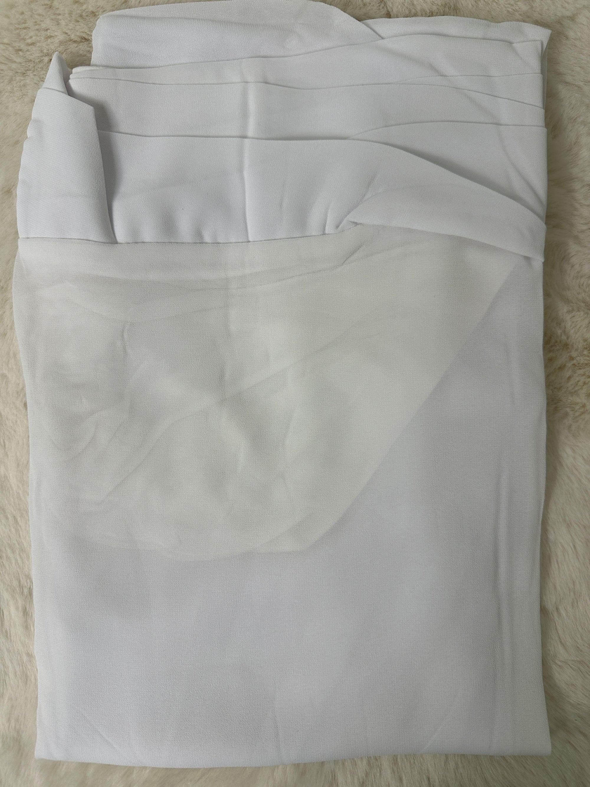 Hijab cagoule à enfiler - Blanc - My Qamis Homme