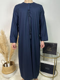 Navy blue Dubai Thobe - Al Emad