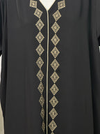 Abaya Amal - Luxury Collection - Abaya haut de gamme - Noir