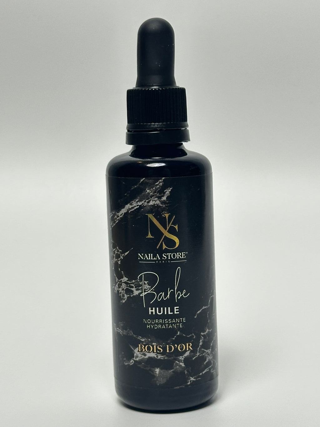 Ölpackung + Wachs + Bart Shampoo + Kamm + Kit - Goldholz