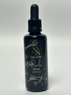 Ölpackung + Wachs + Bart Shampoo + Kamm + Kit - Goldholz