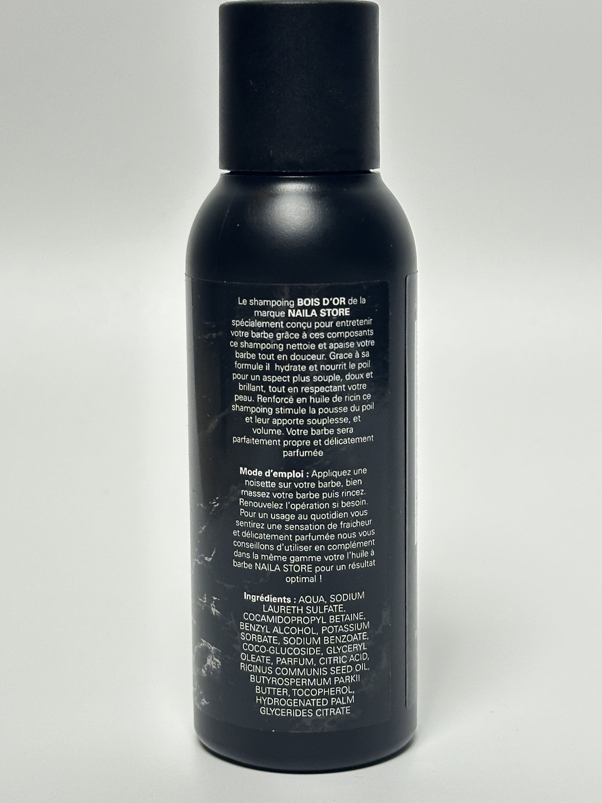 Kit soin barbe : Huile + Cire + Shampoing Barbe + Peigne + Trousse - Bois d'Or