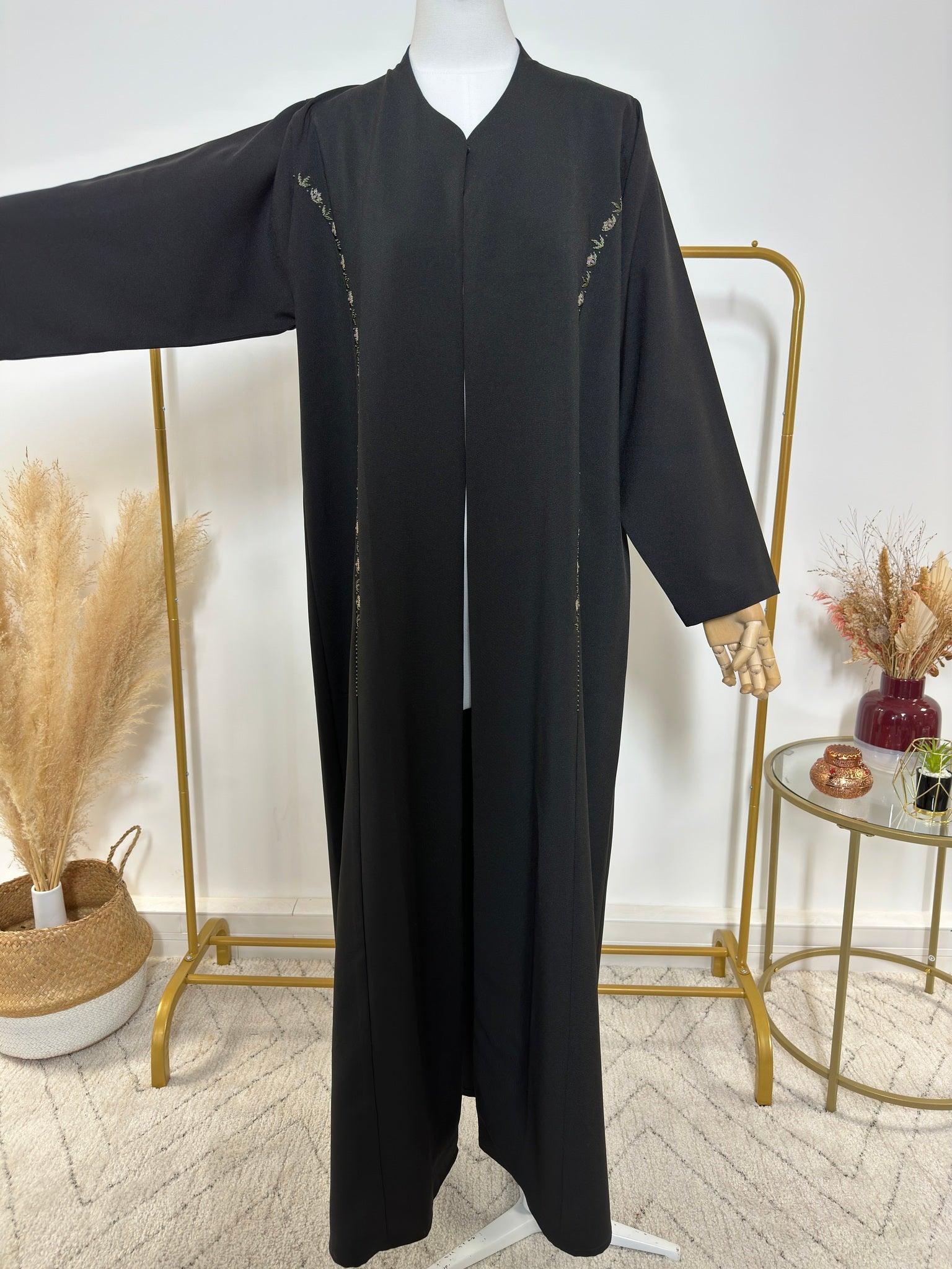 Abaya Kimono Amina - Luxury Collection - Made in UAE - Handmade - My Qamis Homme