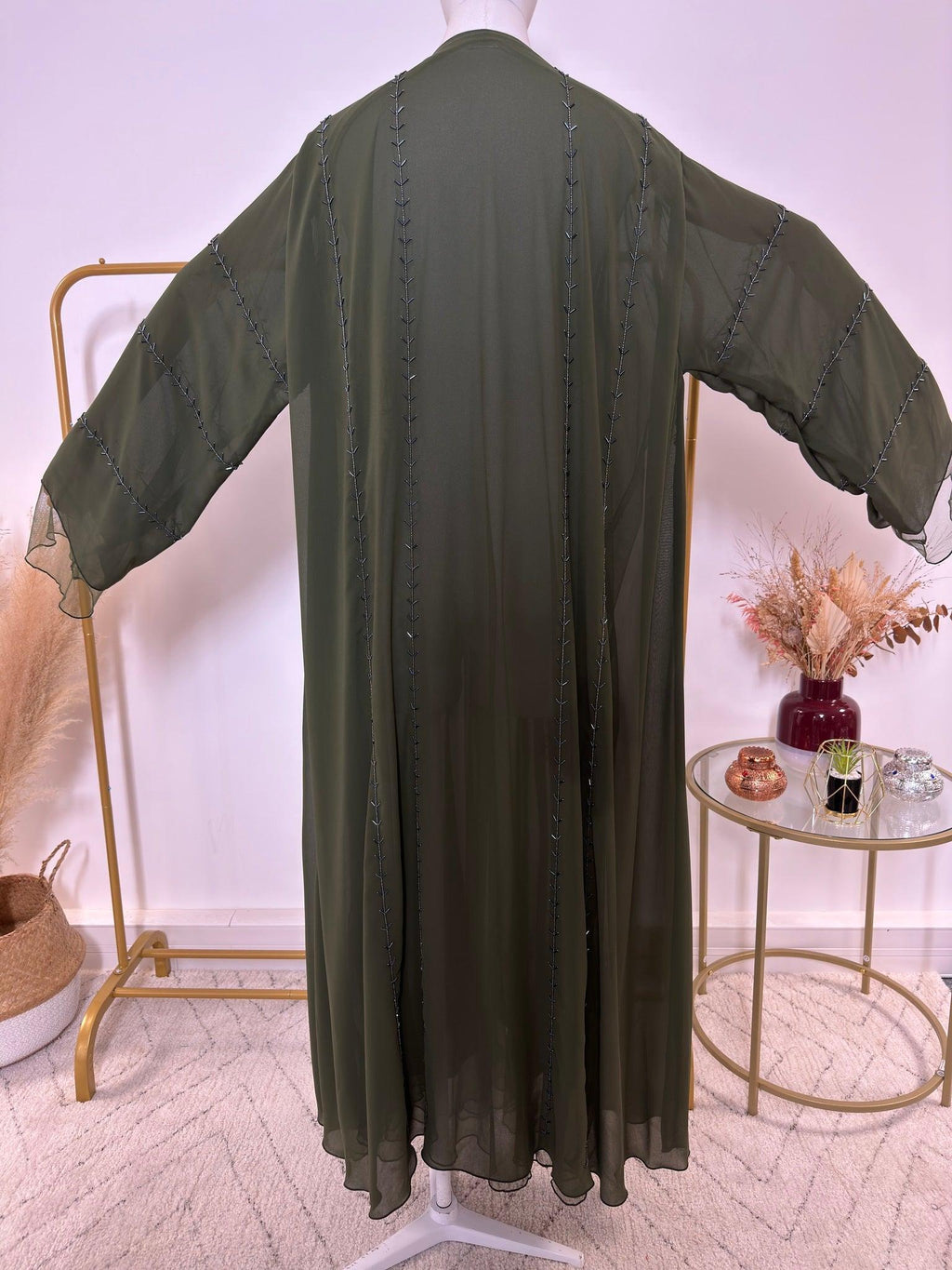 Abaya Kimono Nour - Luxury Collection - Made in UAE - My Qamis Homme