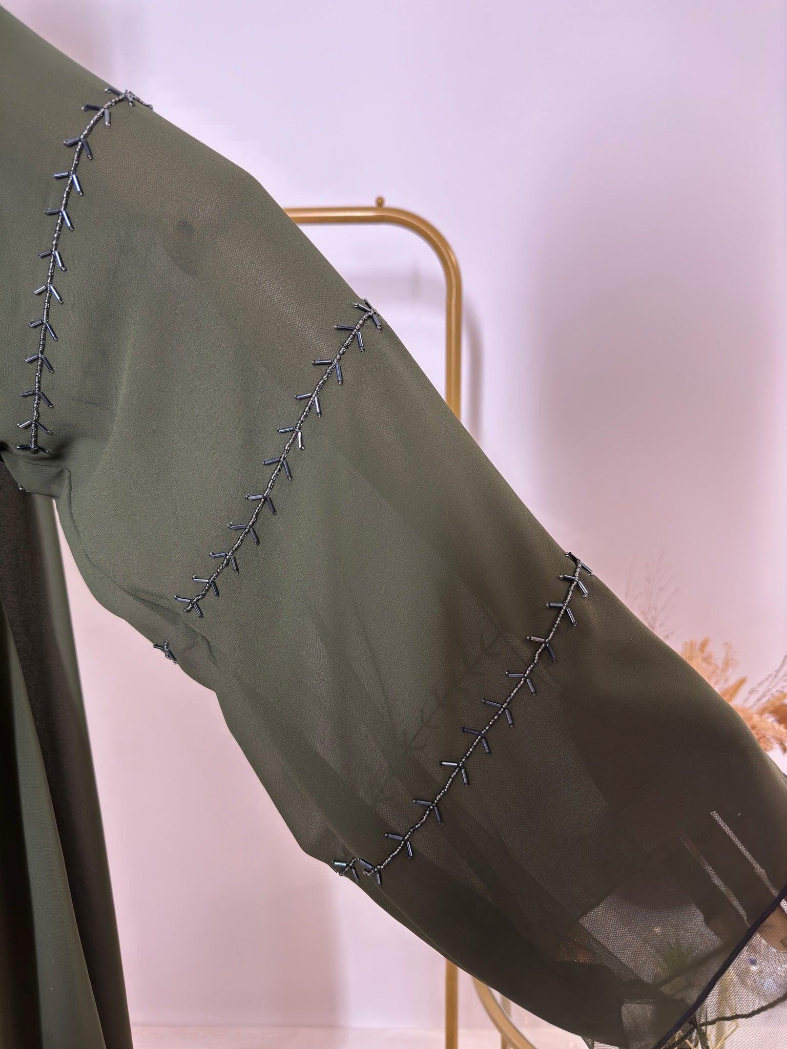 Abaya Kimono Nour - Luxury Collection - Made in UAE - My Qamis Homme