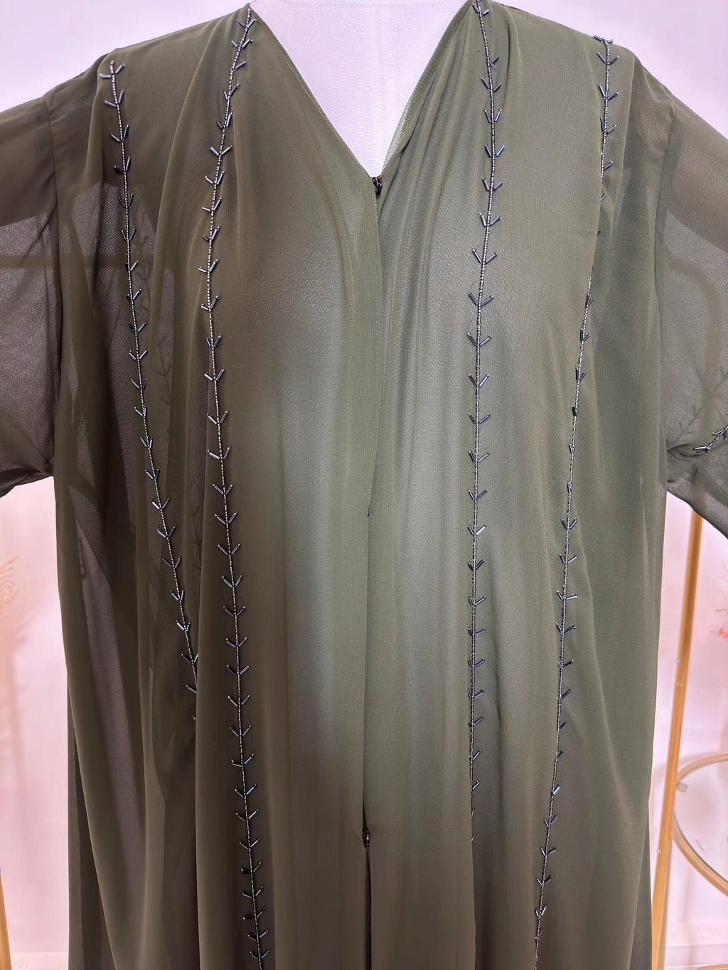 Abaya Kimono Nour - Luxury Collection - Made in UAE - My Qamis Homme