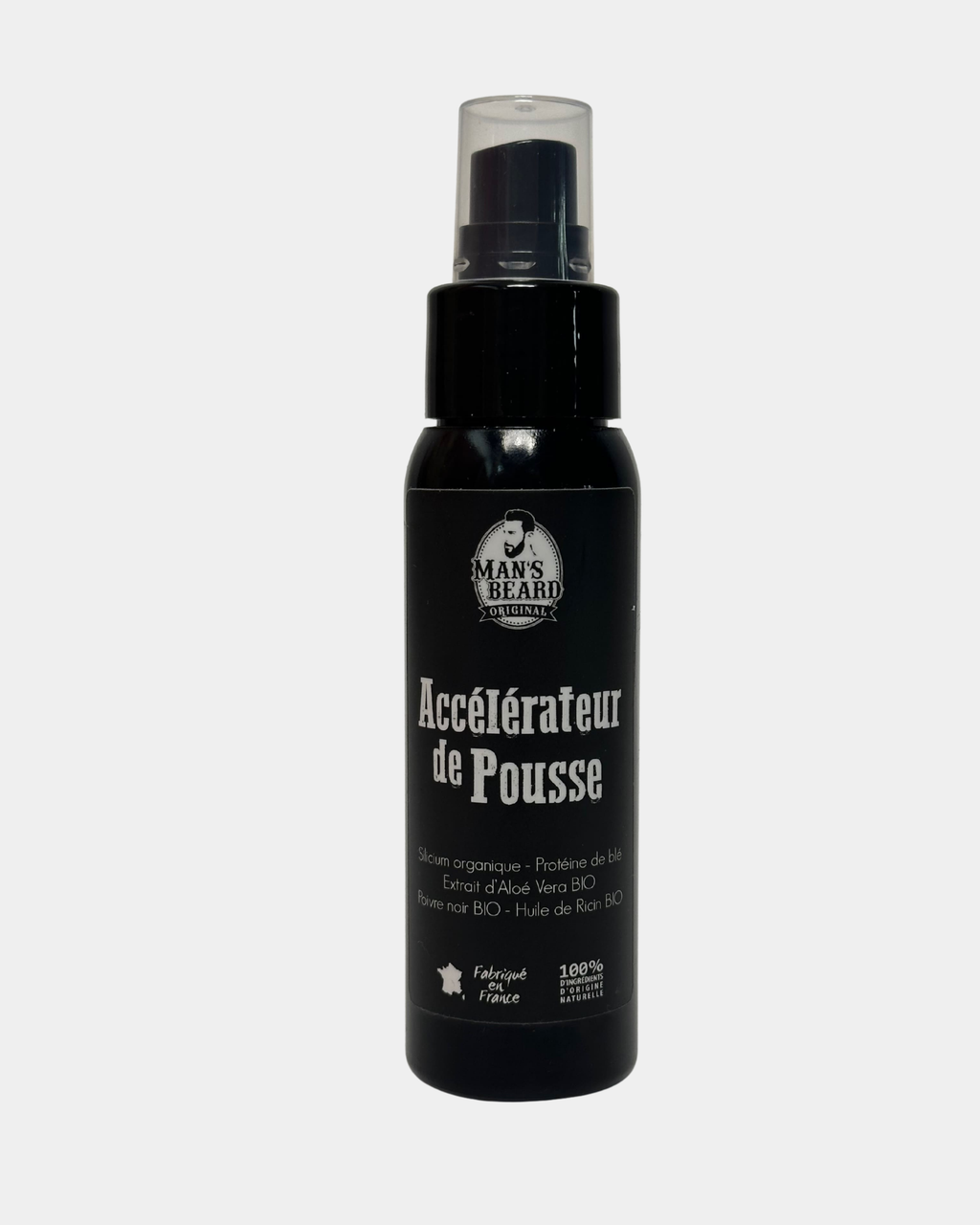 Beard growth accelerator - Organic castor oil
