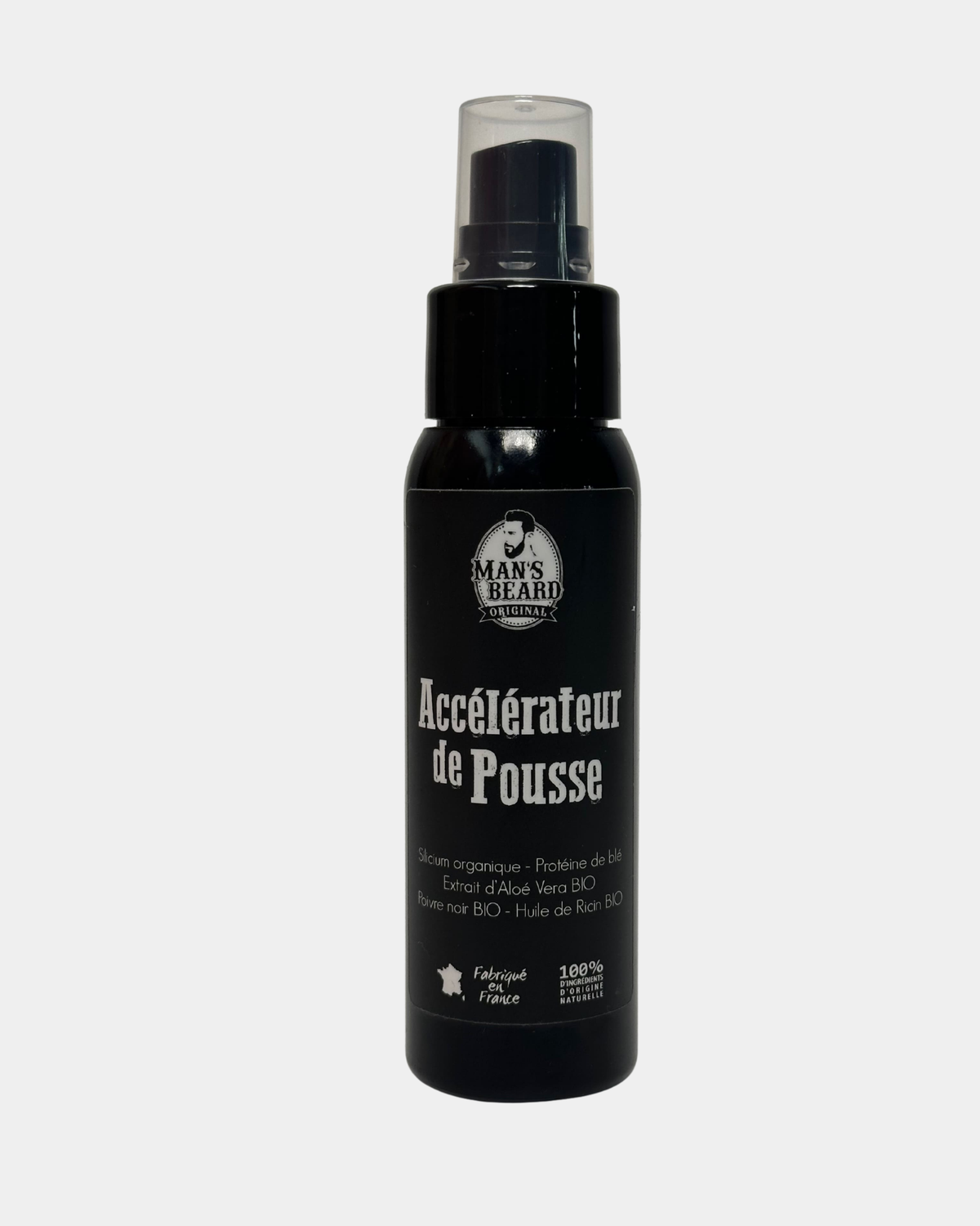 Beard growth accelerator - Organic castor oil