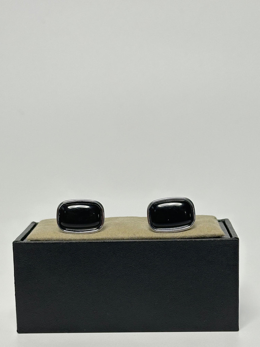 Boutons de manchettes qamis - Koweïti Noir