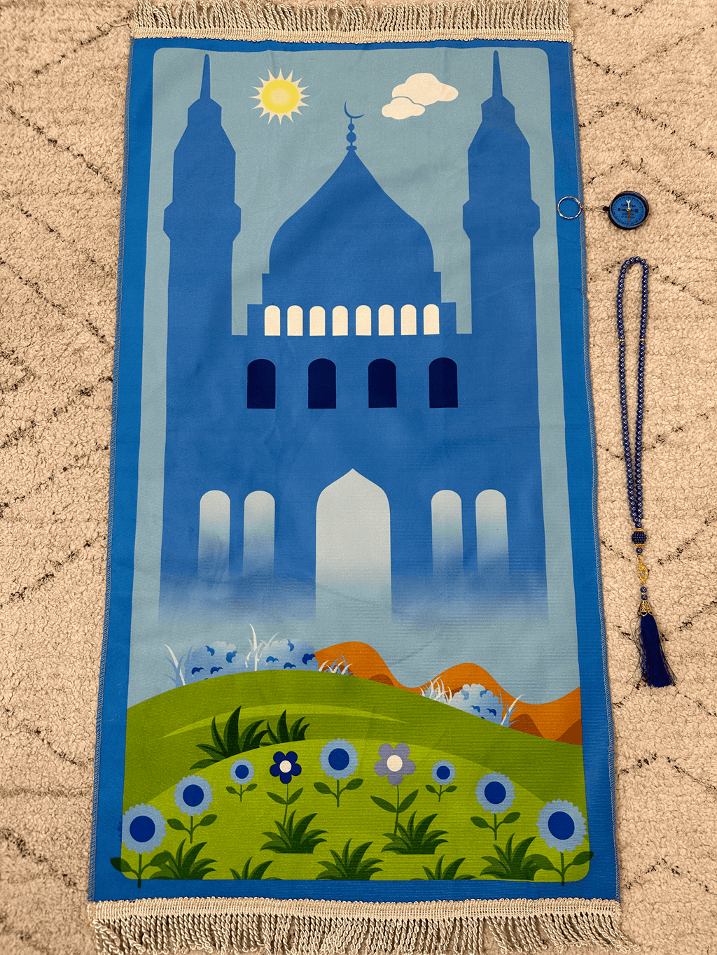 Coffret cadeau enfant musulman - Mon tapis de prière - Al Emad - My Qamis Homme