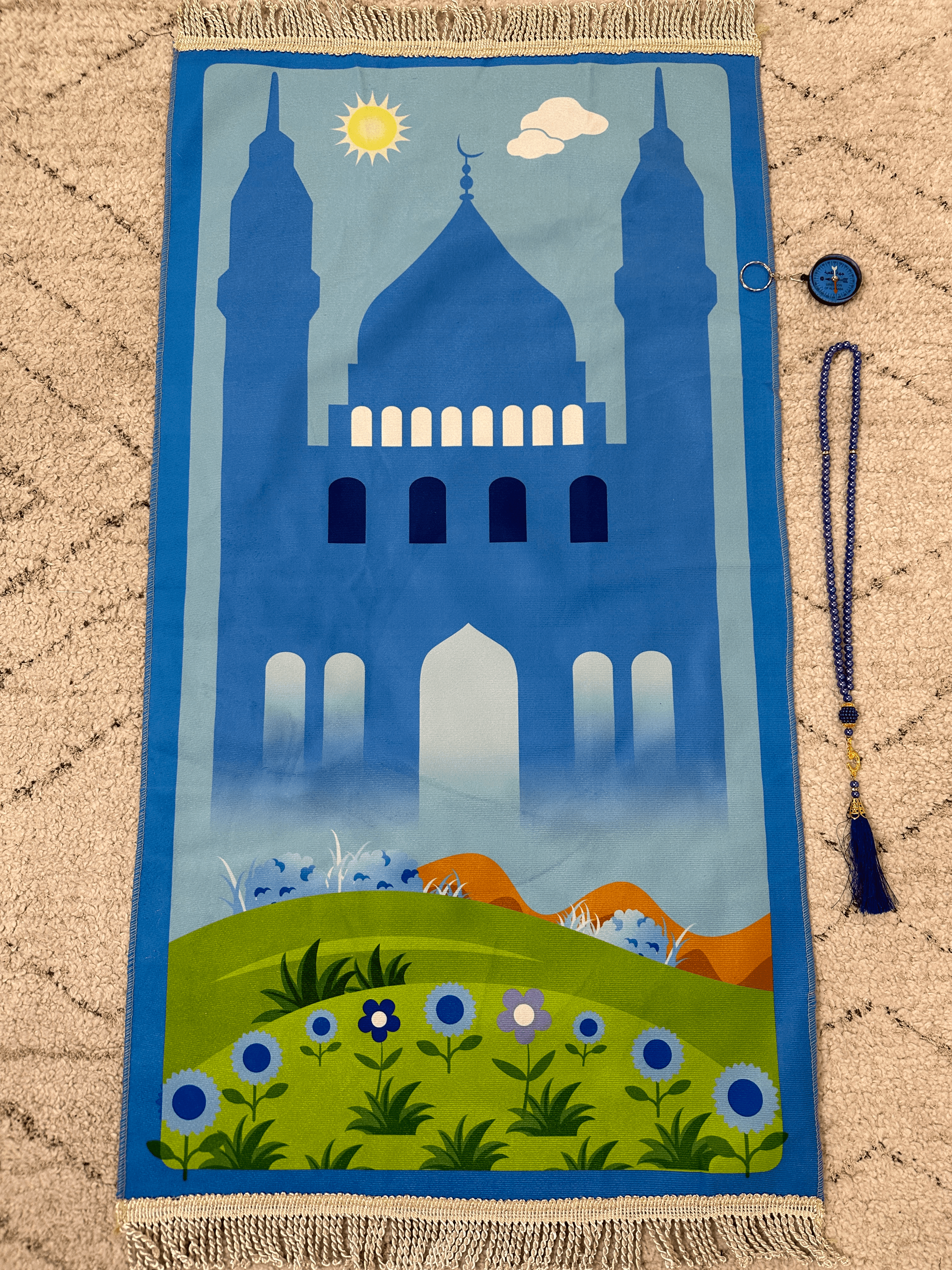 Coffret cadeau enfant musulman - Mon tapis de prière - Al Emad - My Qamis Homme