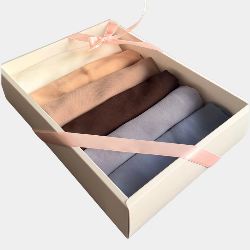 Box Hijab Aimants Intégrés - prête à offrir