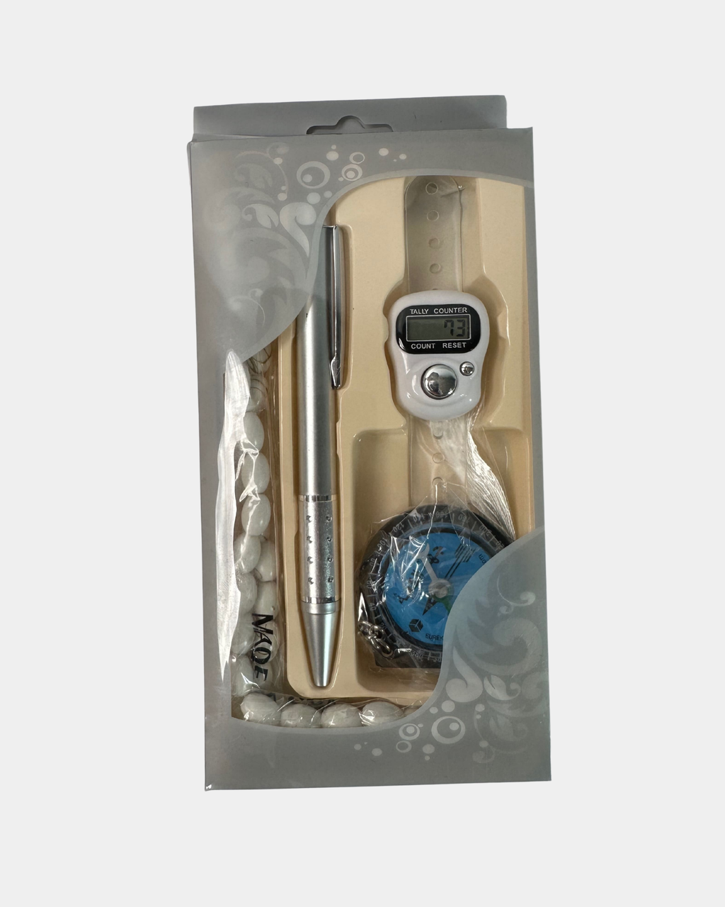 Beards Tasbih, Digital Tasbih, Compass,Pen Box