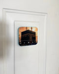Coran Magnet design 02 Kaaba au coucher du soleil, aimant coranique
