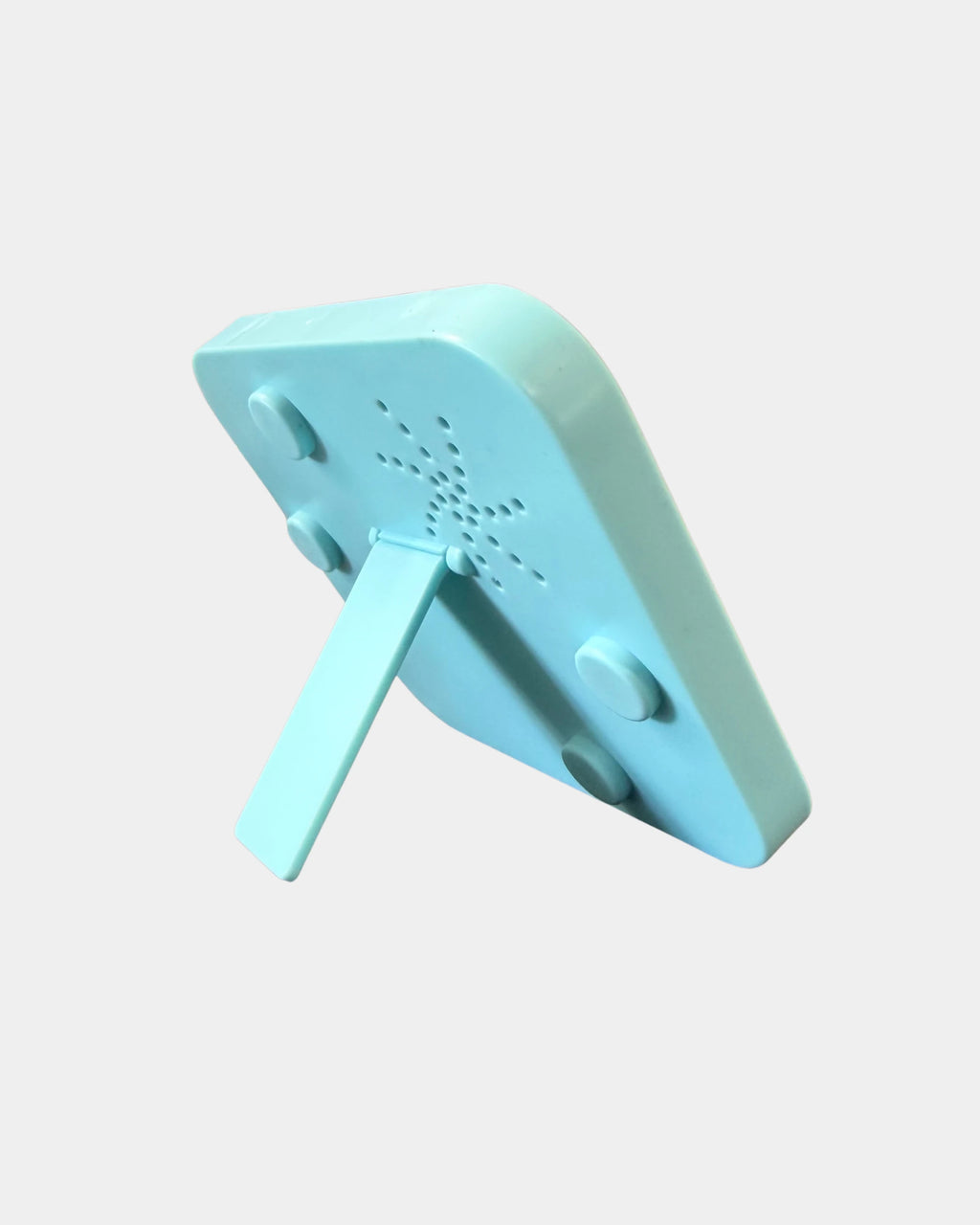 Coran Magnet MQH coloris menthe, vue de dos avec le pied support déplié