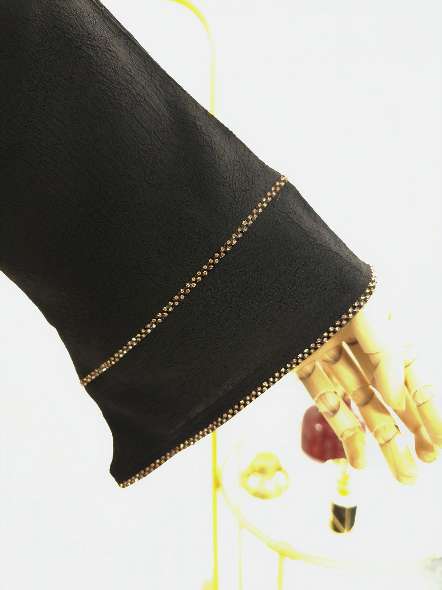 Ensemble Abaya Emarr avec Hijab - Noir - Made in UAE - My Qamis Homme