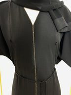 Ensemble Abaya Emarr avec Hijab - Noir - Made in UAE - My Qamis Homme