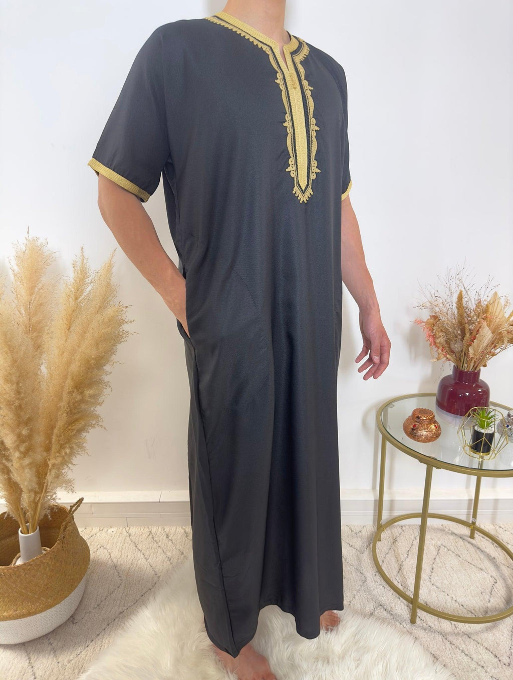 Gandoura Azur - Made In Maroc - My Qamis Homme