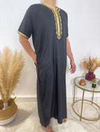 Gandoura Azur - Made In Maroc - My Qamis Homme