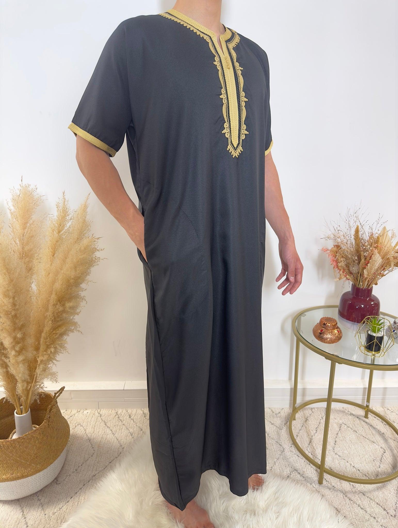 Gandoura Azur - Made In Maroc - My Qamis Homme