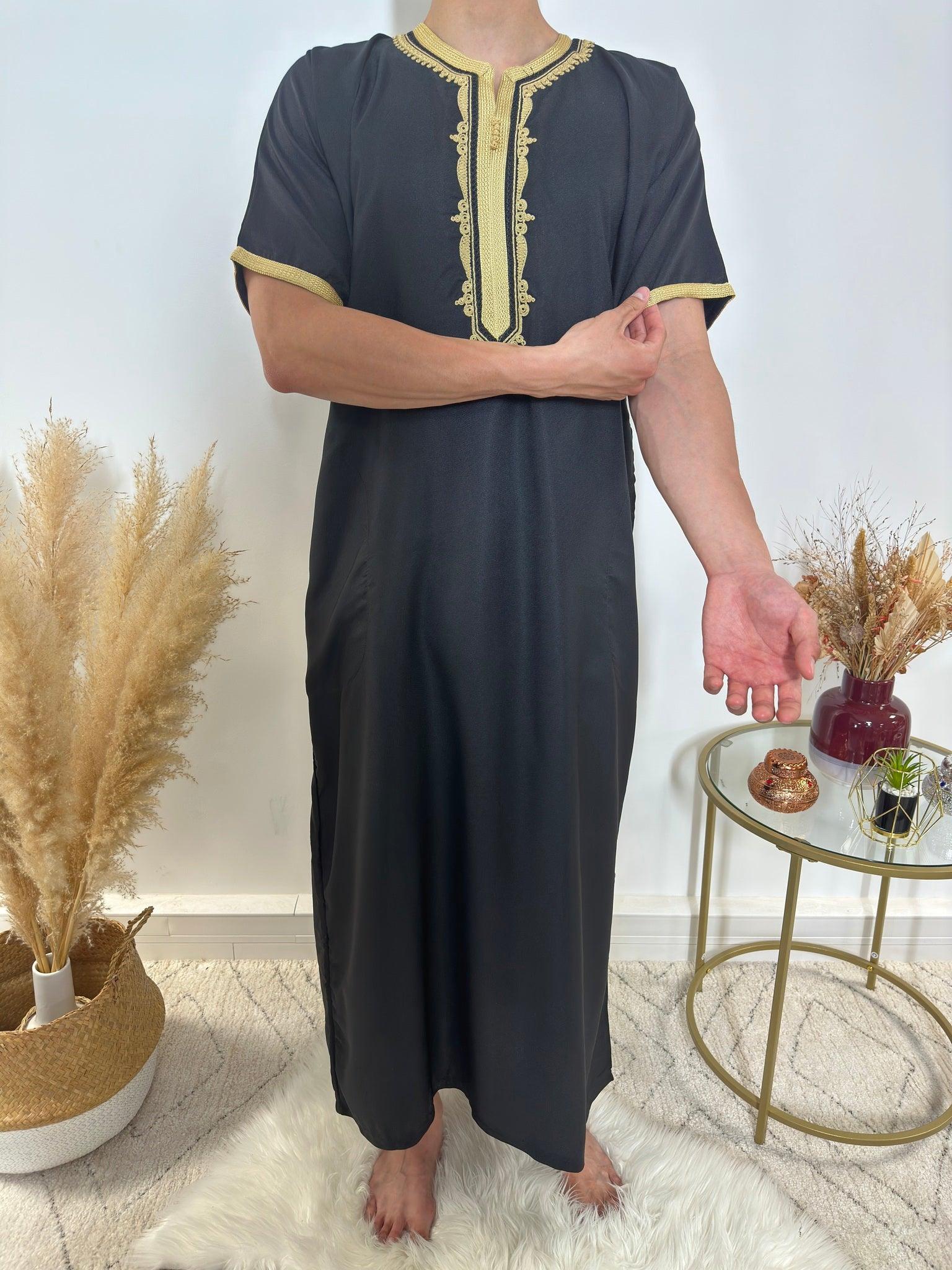 Gandoura Azur - Made In Maroc - My Qamis Homme