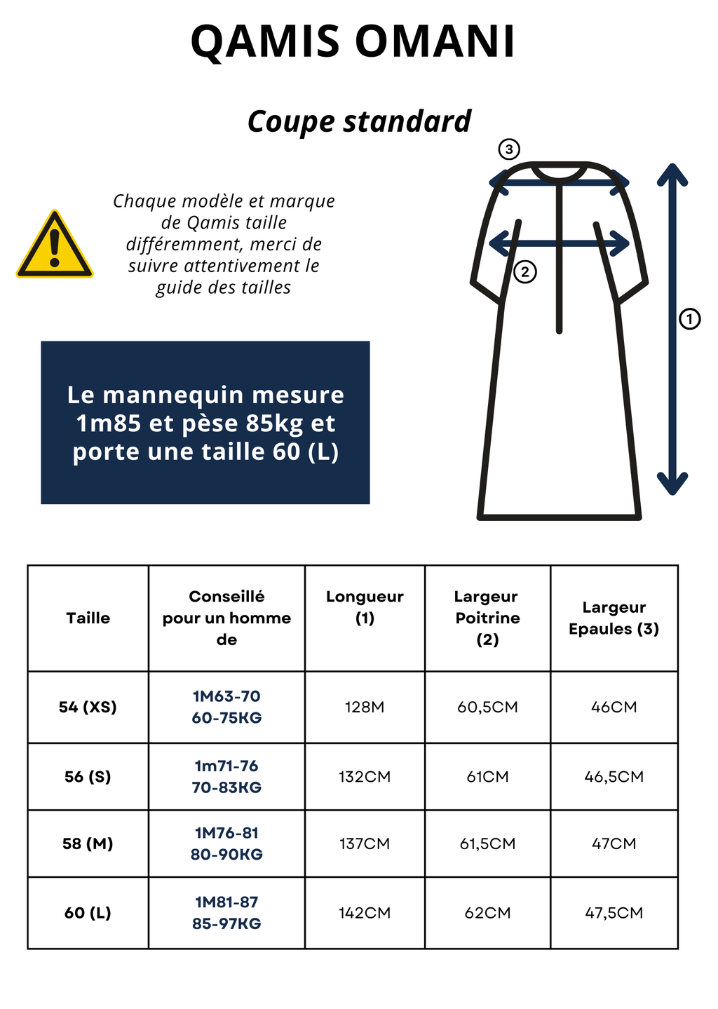 Qamis Omani kaki - Al Emad