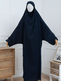Einteiliger Jilbab - Marineblau