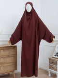 One-piece jilbab - Rusty Bordeaux