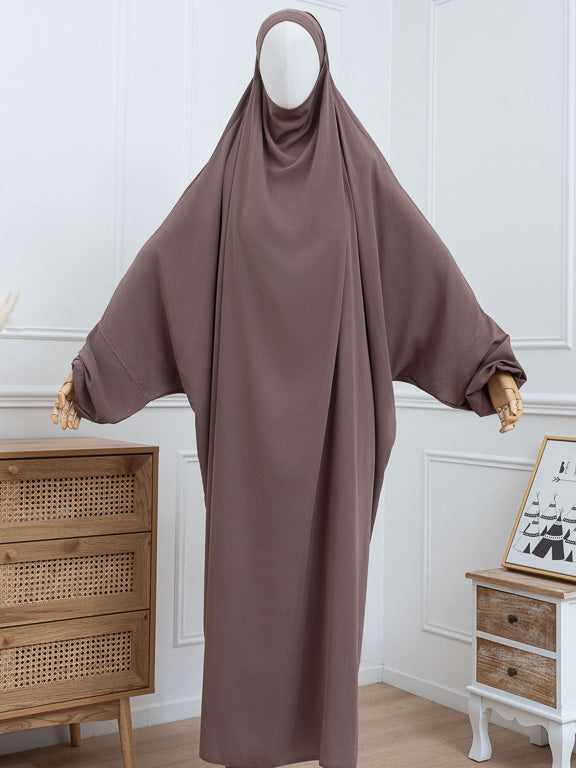 Einteiliger Jilbab – Taupe