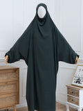 Einteiliger Jilbab – Khakigrün