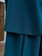 Jilbab 2 pièces - Bleu canard