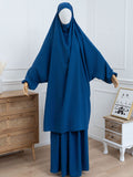 2-piece jilbab - Royal blue