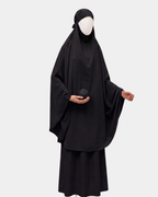 Ensemble de Prière Jilbab Compact - Noir