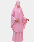 Ensemble de Prière Jilbab Compact - Rose