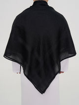 Black Keffiyeh Scarf - Shemagh