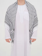 Palästinensischer Keffieh mit Pompom