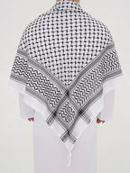 Palästinensischer Keffieh mit Pompom