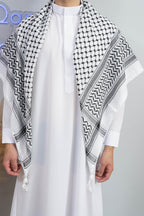 Palästinensischer Keffieh mit Pompom