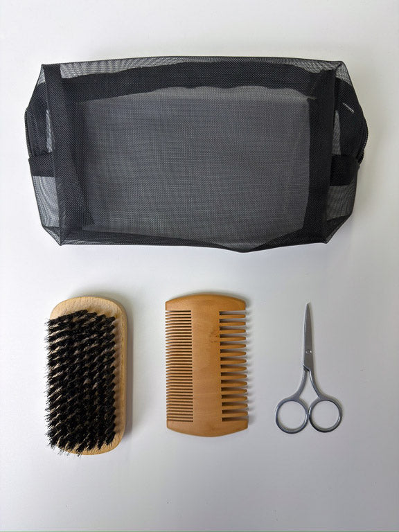 Bart Care Kit - Pinsel - Kamm - Chiseaux - Toilettenkit