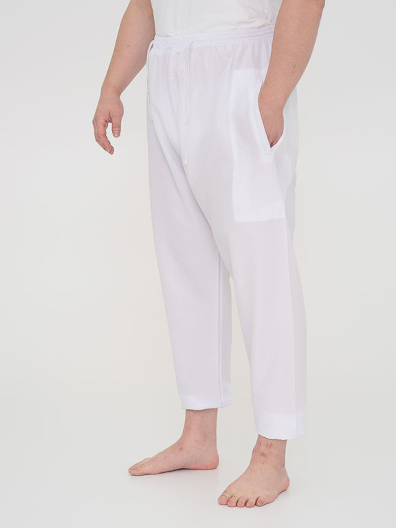 Weiße Qamis -Hosen